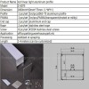 led硬灯条铝槽套件Z-6075